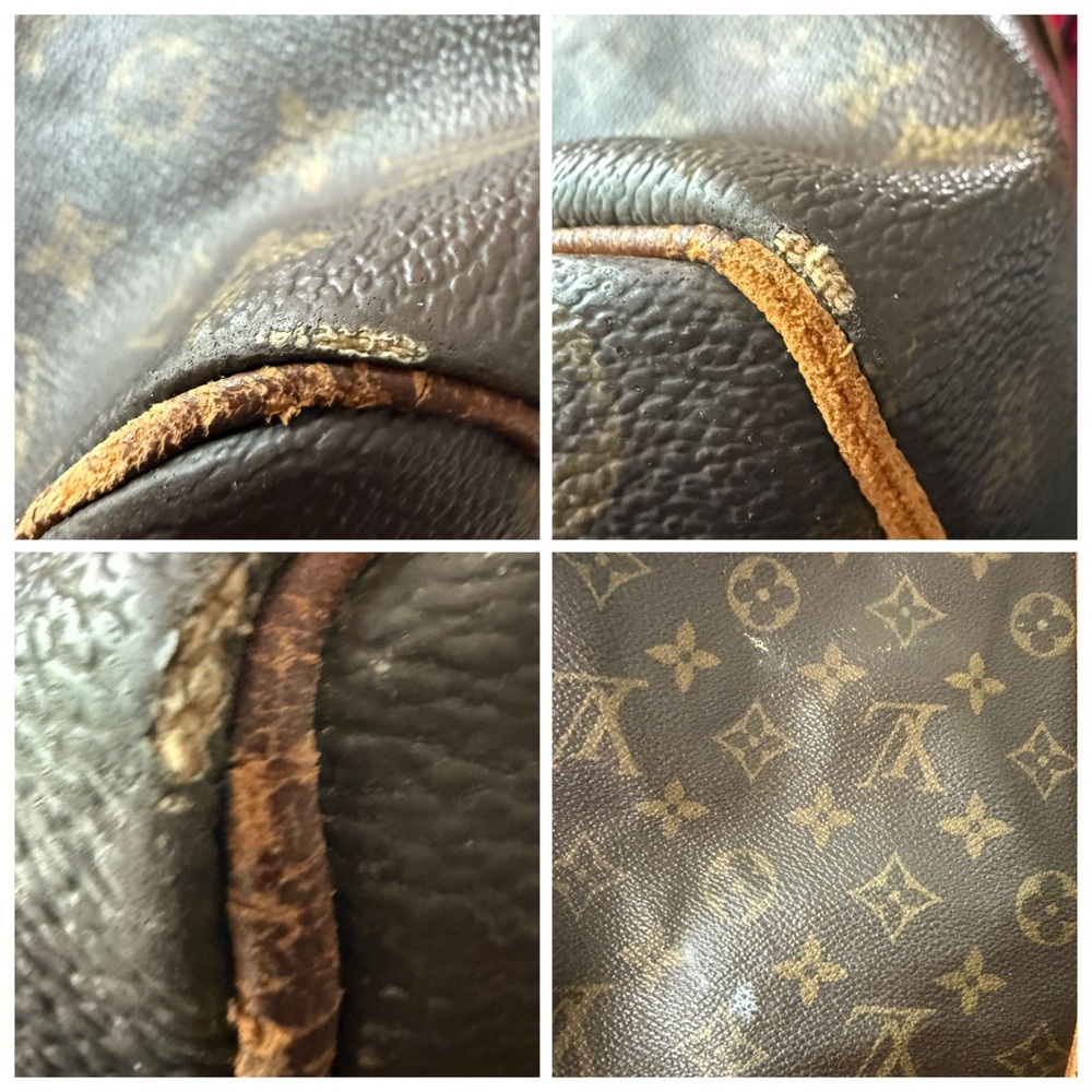 Louis Vuitton Monogram Keepall 45 Rehab/Project piece- needs restoration - Picture 13 of 13